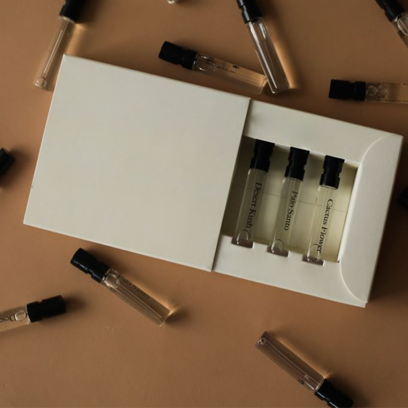 cosmetic perfume sample set card cosmetic perfume sample set card