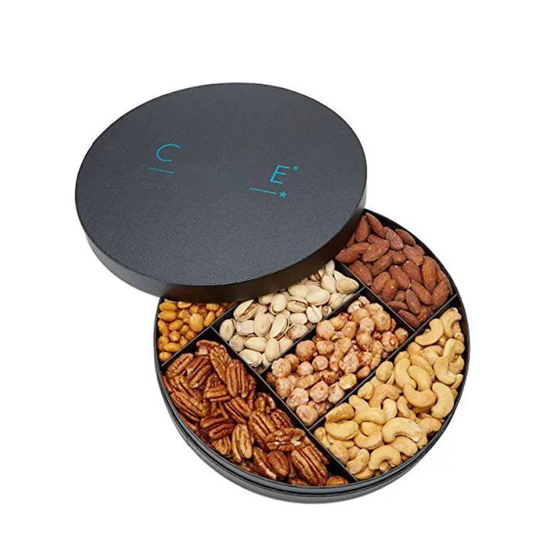 round nuts box
