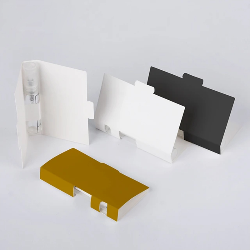 Perfume Bottle Sample Paper Card Perfume Bottle Sample Paper Card