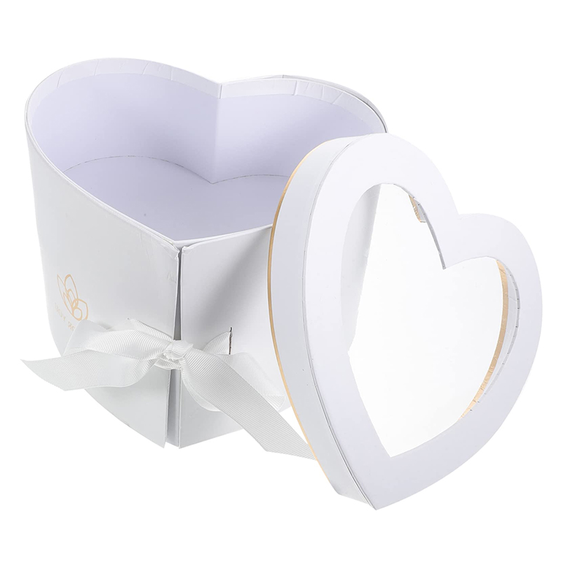 double layer heart shape gift box flower mother day double layer heart shape gift box flower mother day