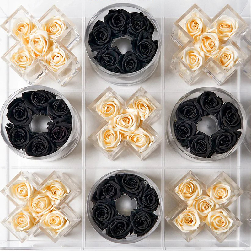 acrylic flower box letter shaped acrylic flower box letter shaped