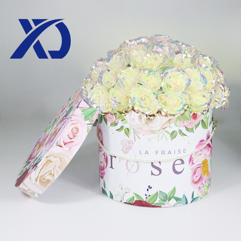Round flower box