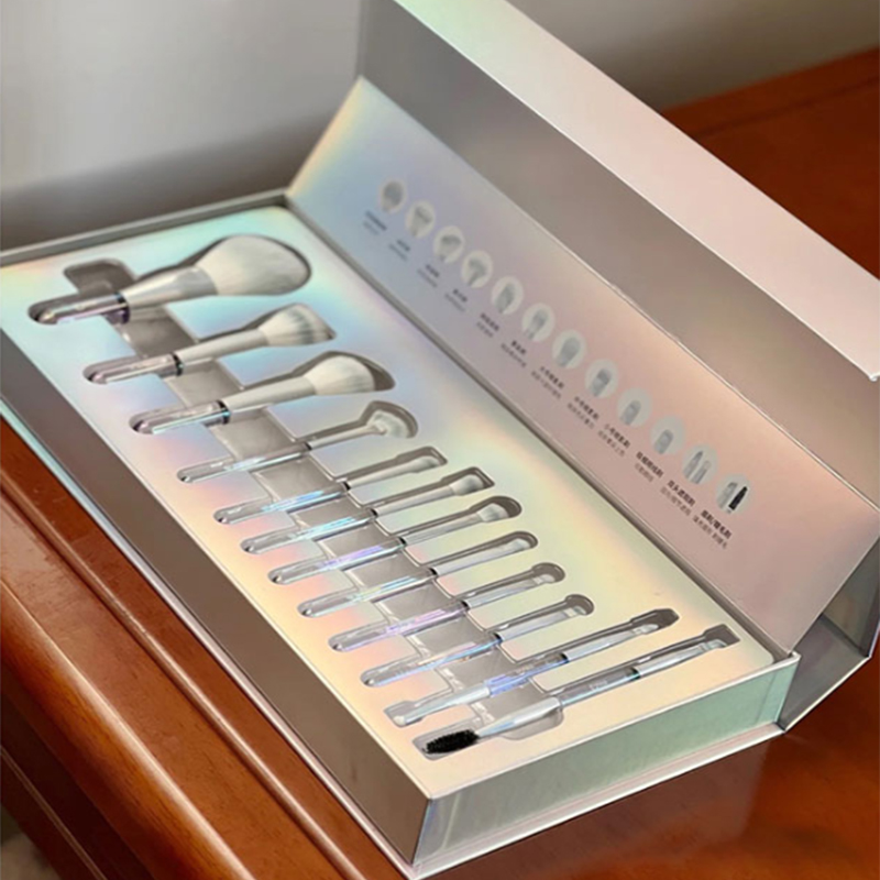 luxury custom cardboard paper cosmetic gift box makeup brush packaging luxury custom cardboard paper cosmetic gift box makeup brush packaging