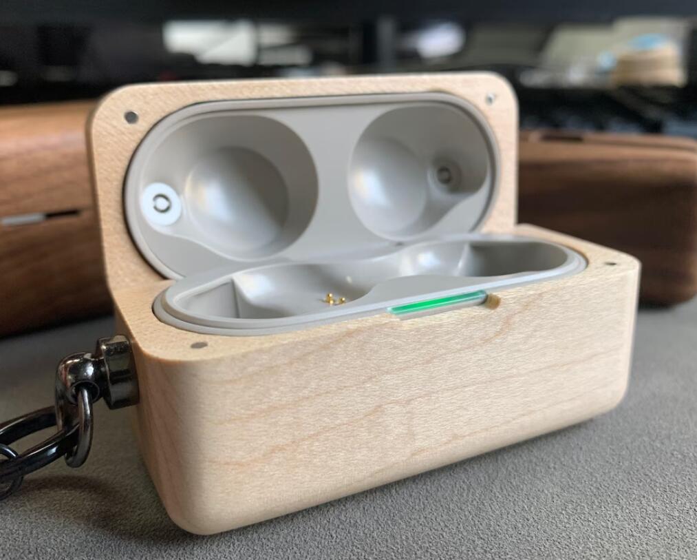 recyclable wooden earphone box