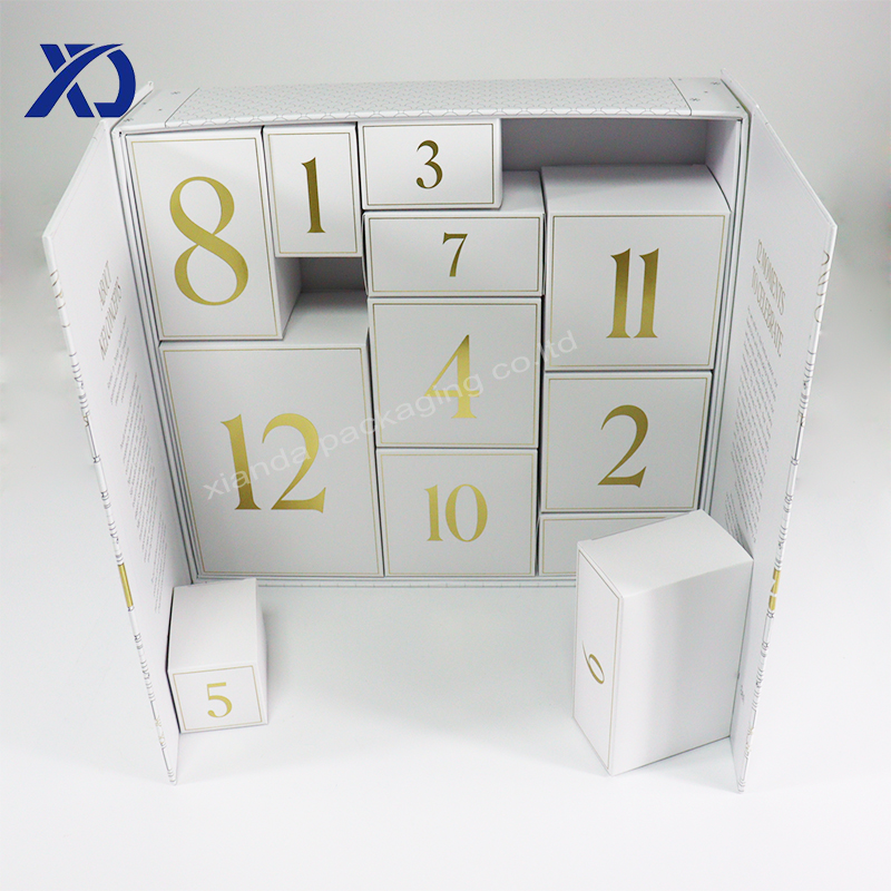 custom advent calendar box