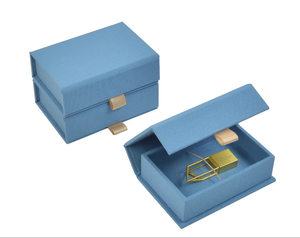 Custom Linen USB Boxes