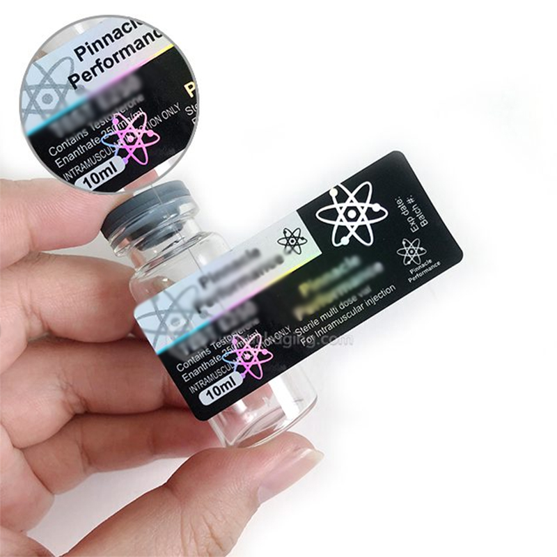 Gloss 10ml Medication Steroid Vial Label Sticker