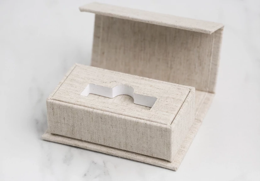 custom linen boxes