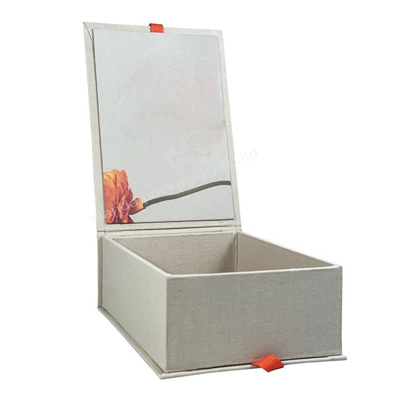 linen photo boxes