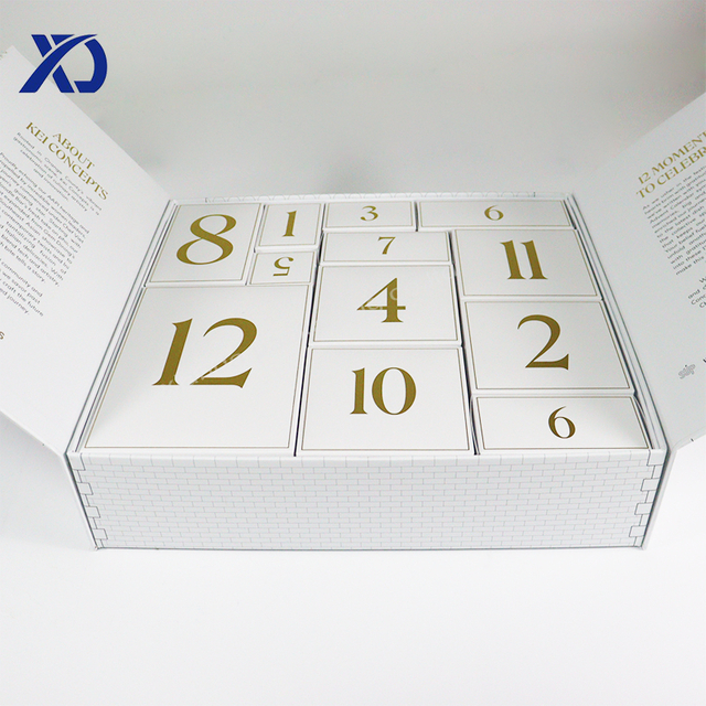 Magnetic Closure Advent Calendar Box