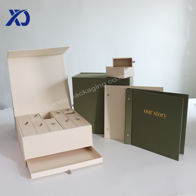  Custom Linen Collection Baby Keepsake Boxes Factory