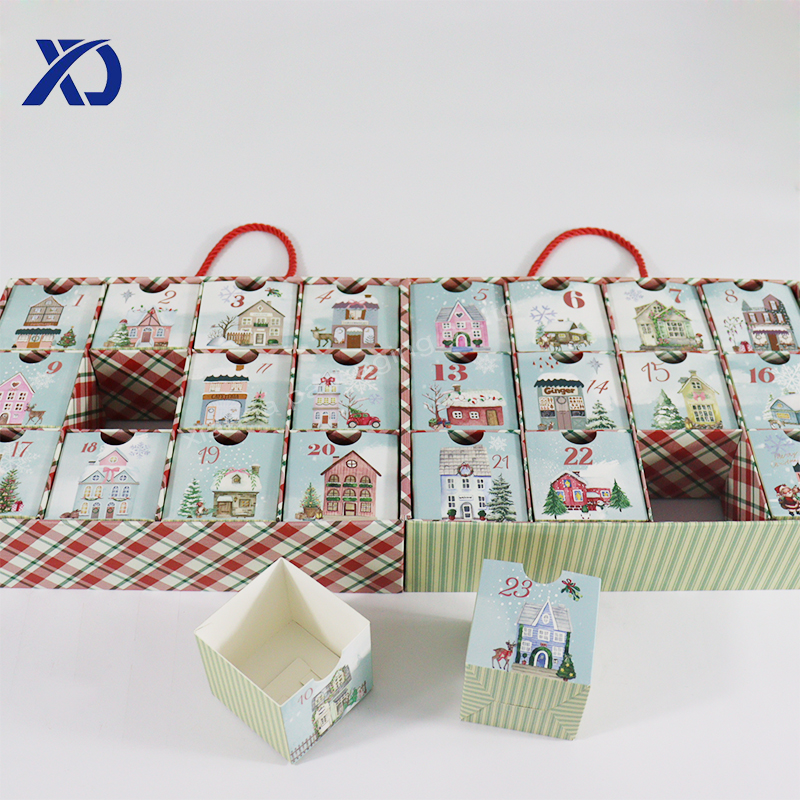 Christmas calendar boxes
