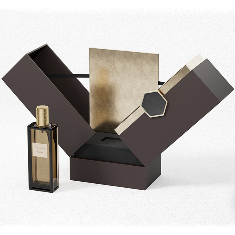 Middle open perfume box