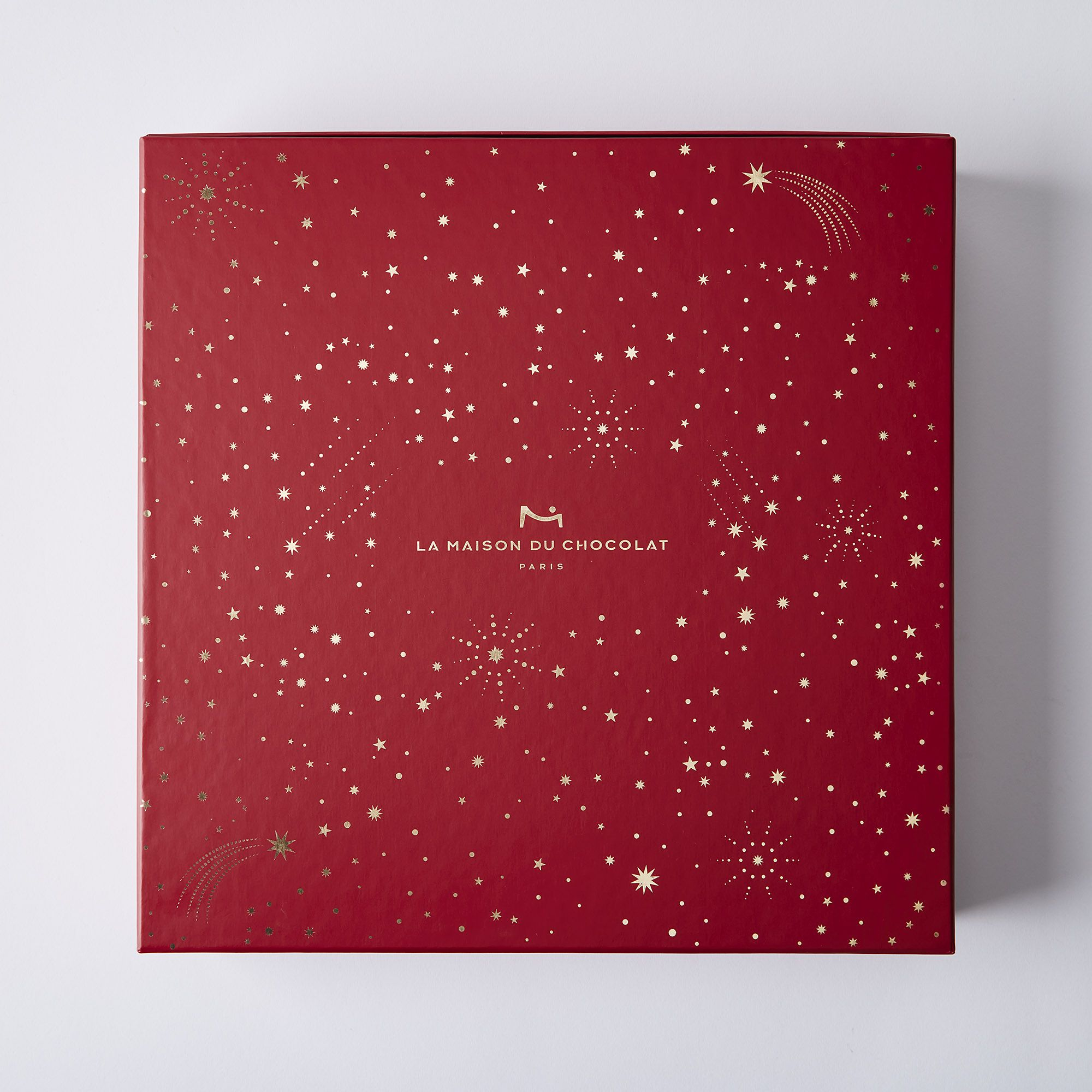 Red Chocolate Calendar Box