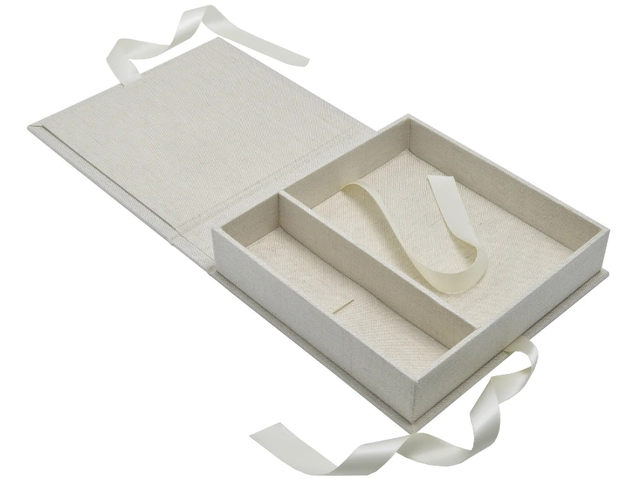 Linen Photo And Usb Box