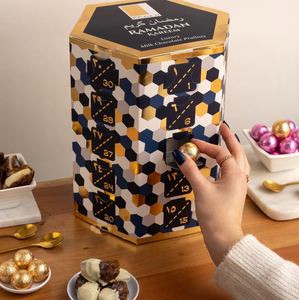 Hexagonal Chocolate Calendar Box
