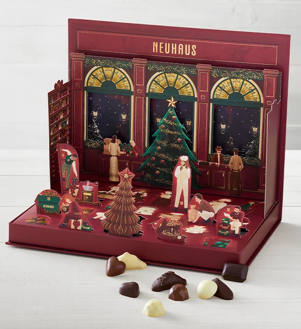 chocolate calendar box