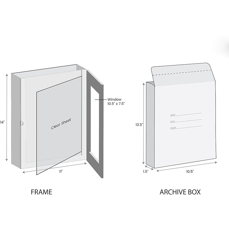 picture frame for kids art