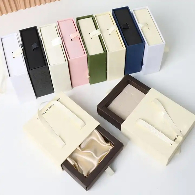 Portable Drawer Jewelry Box With Bag