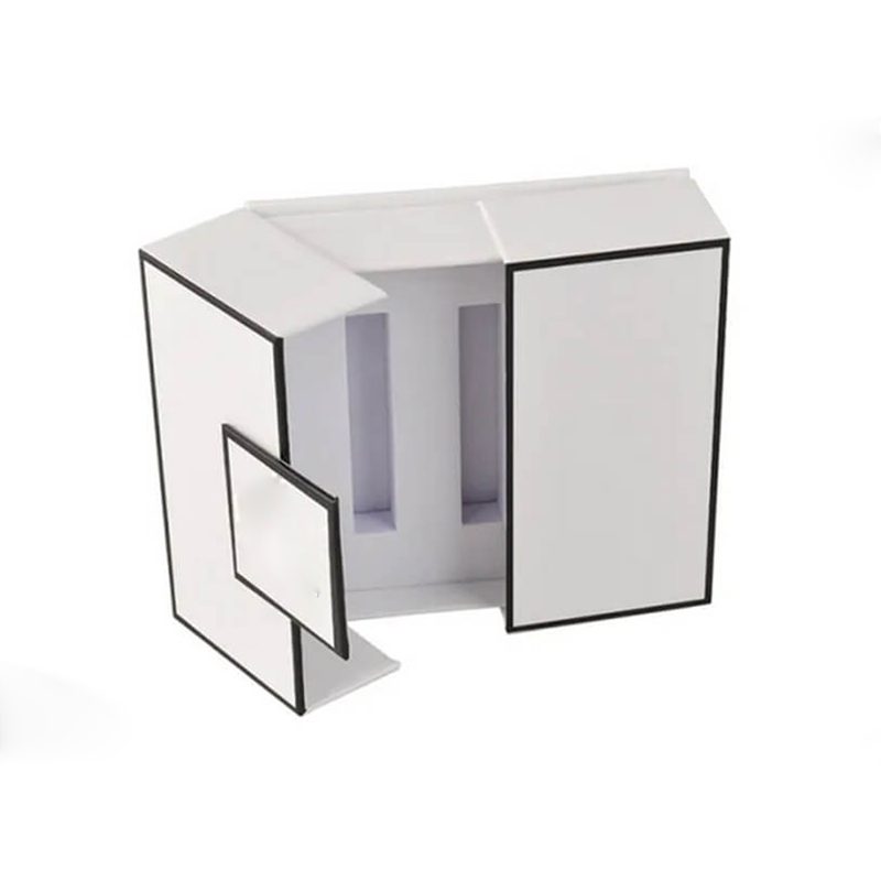 two open door perfume box