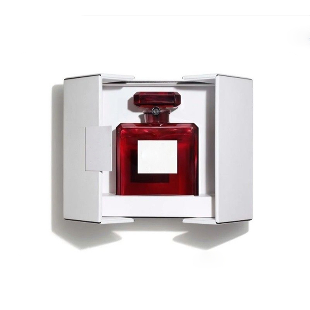White Double Door Perfume Box
