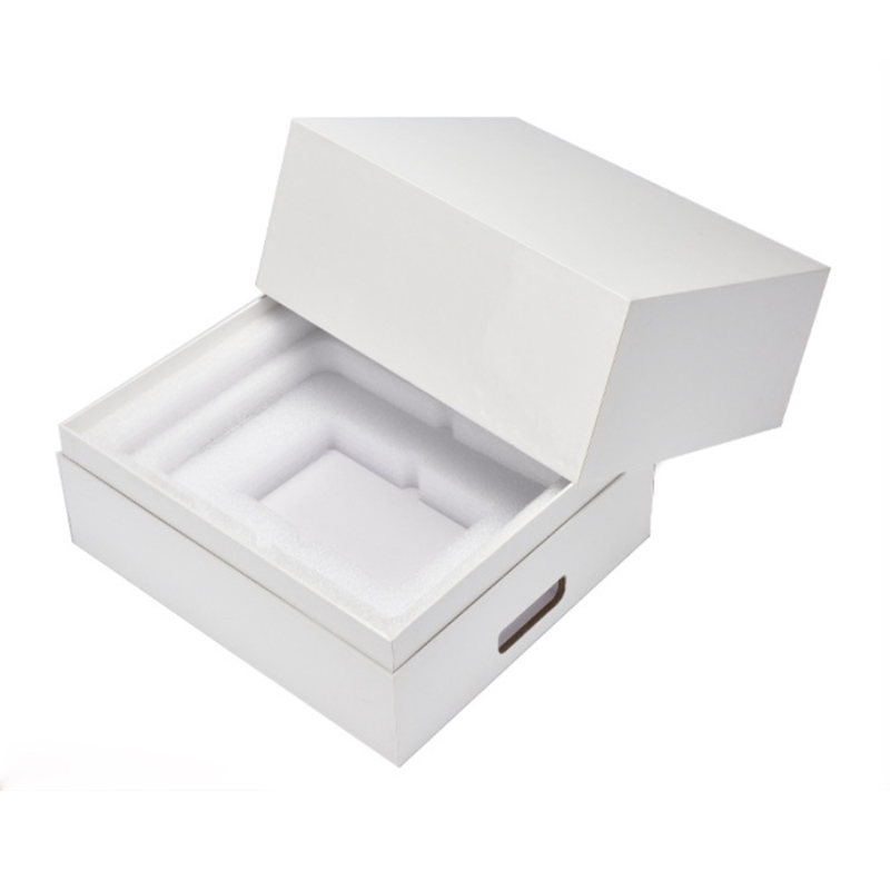 white base and lid skincare packaging gift box