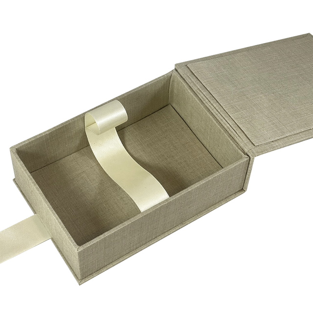 Linen Photo Boxes