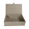 Light Brown Linen Box