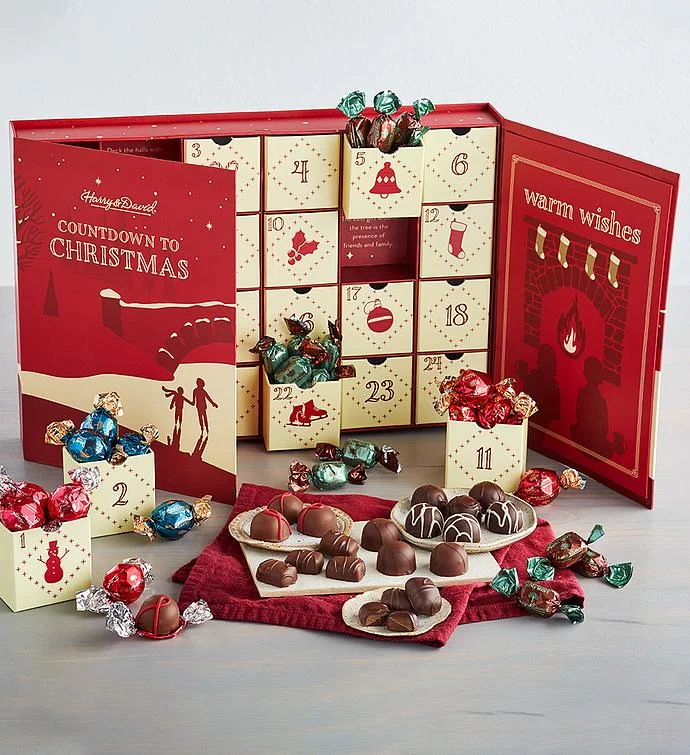 chocolate christmas eve box