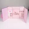 Pink cosmetic advent calendar box