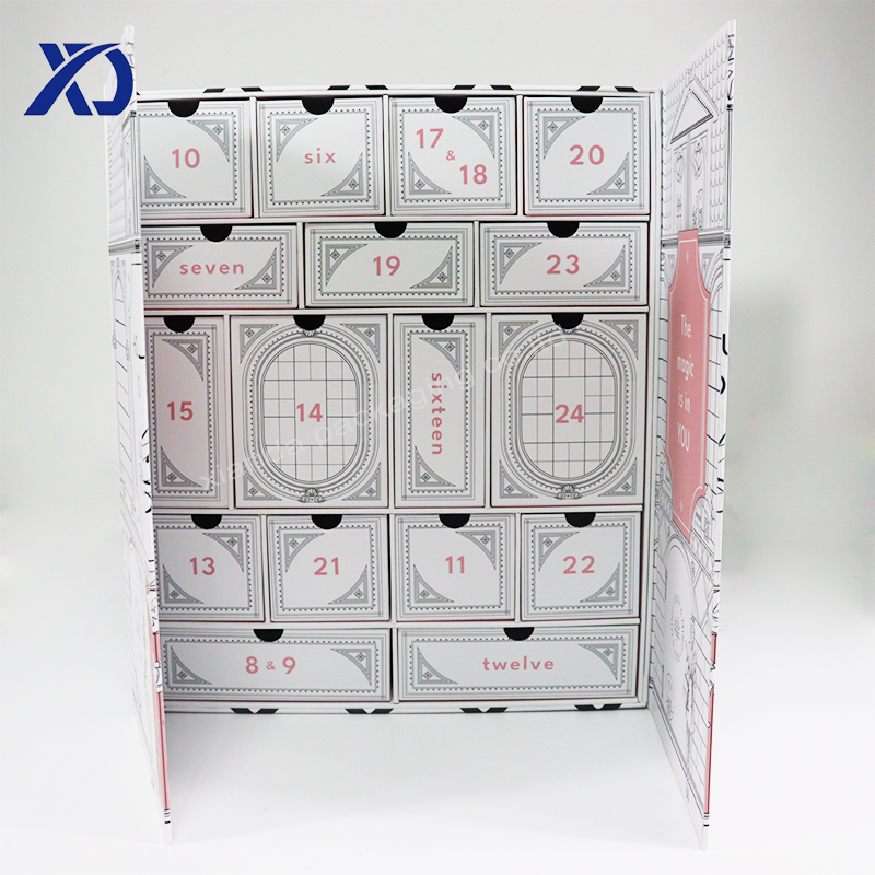 Drawer Calendar Box With Dividers