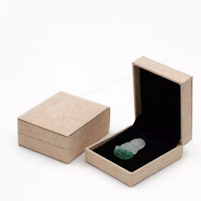 custom linen jewelry box