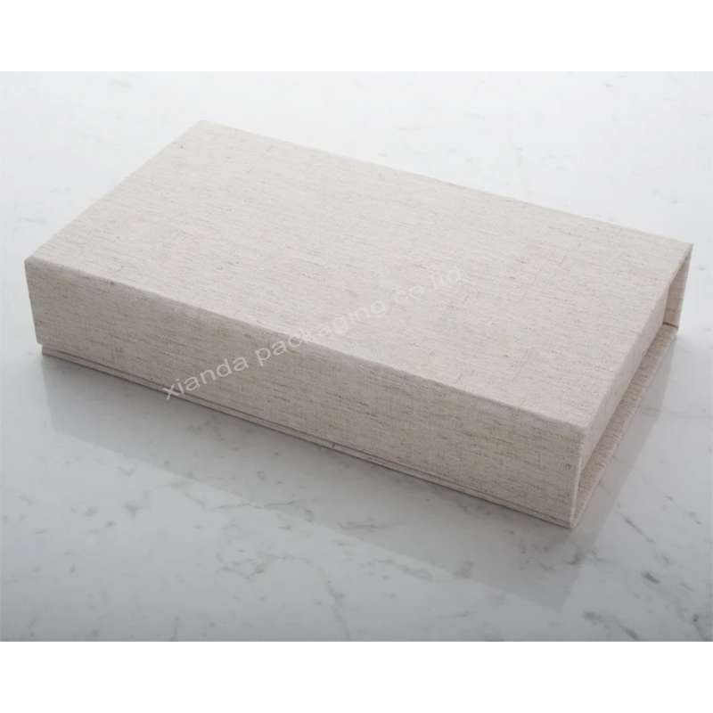 Linen Fabric Usb Box