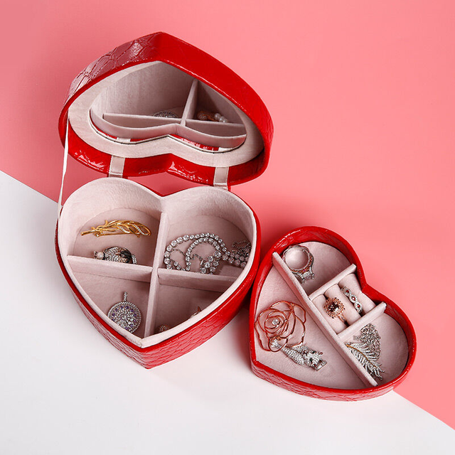 Heart Shaped Jewelry Box