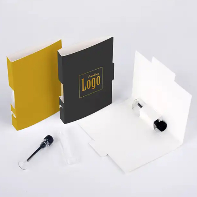 Perfume Bottle Sample Paper Card