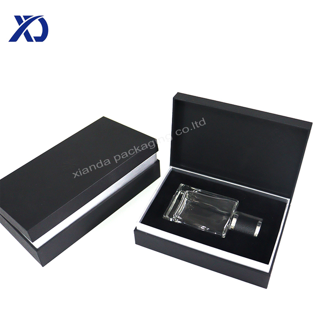 Black Perfume Bottle Box