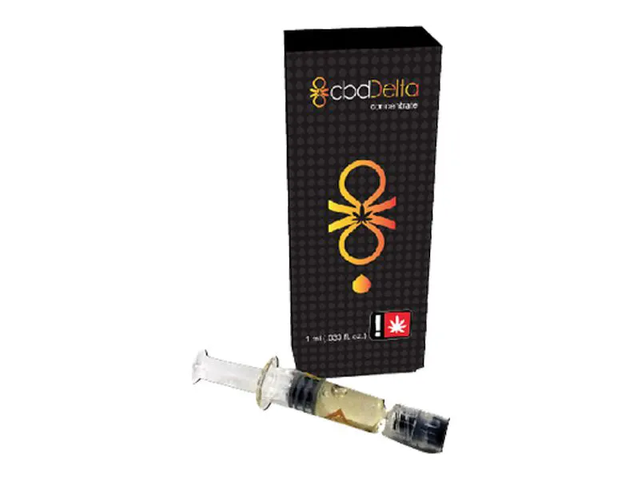 Folding Paper CBD Syringe Box