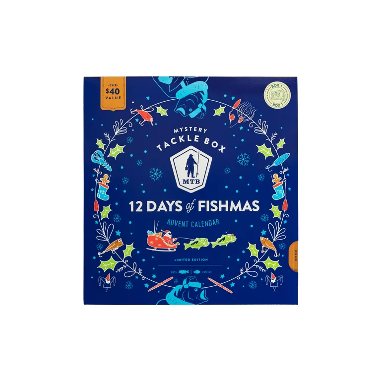 tackle box christmas calendar