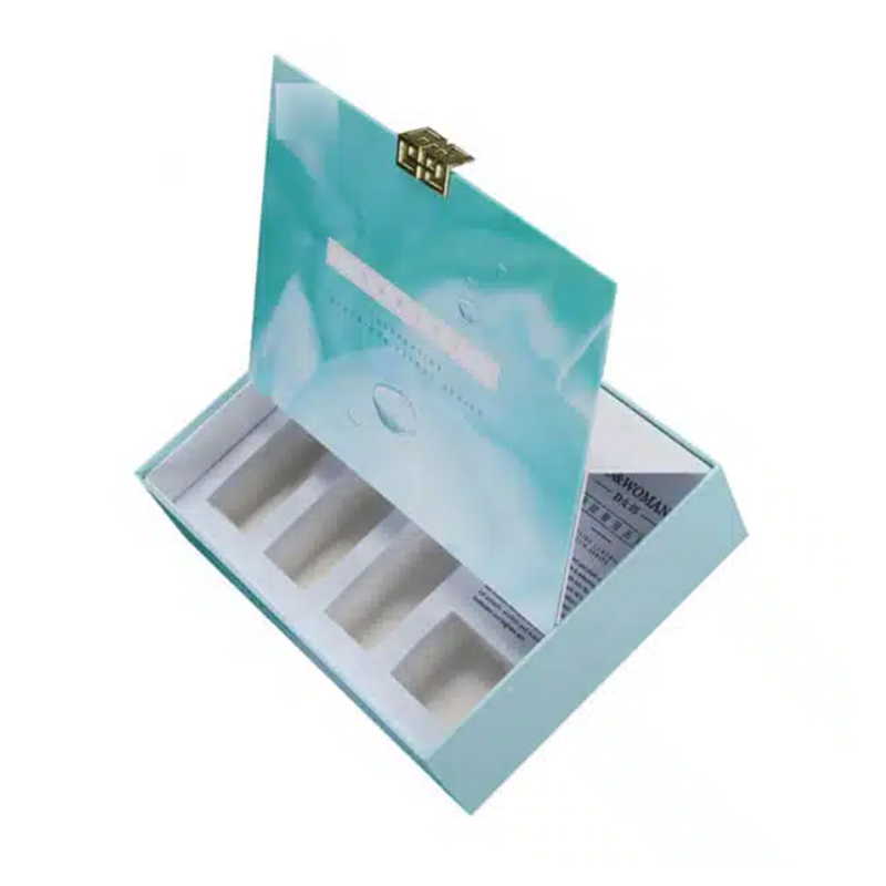 beauty skincare packaging with upright lid