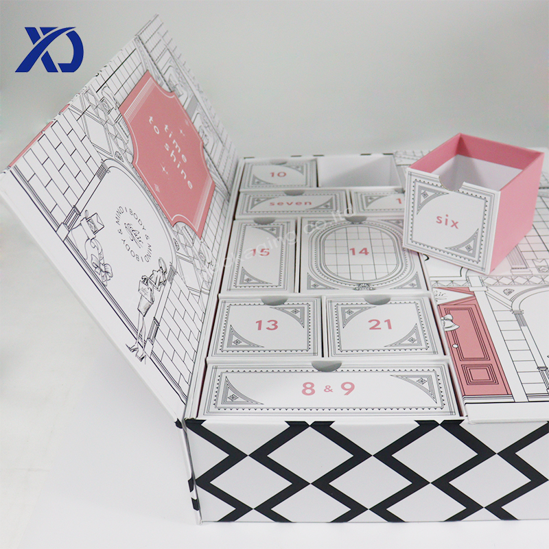 Drawer Calendar Box With Dividers