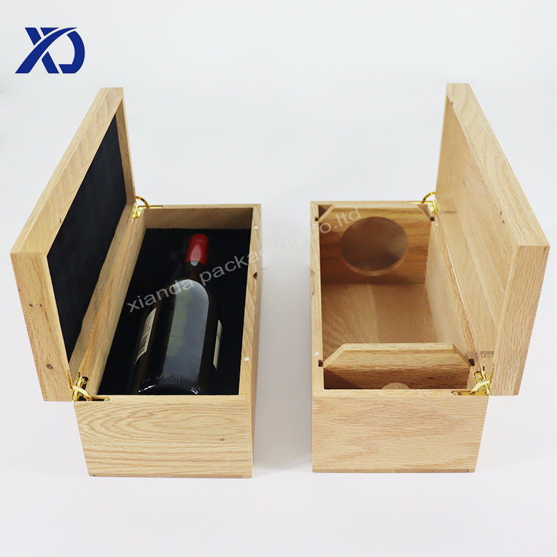 Wooden wine box