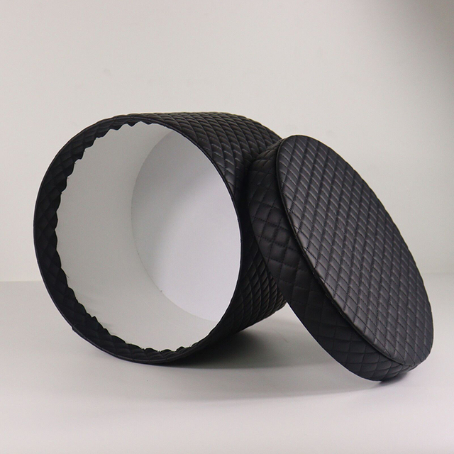 Round Flower Box with Lid