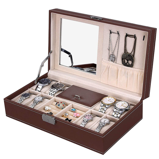 Men Watch Organizer Box