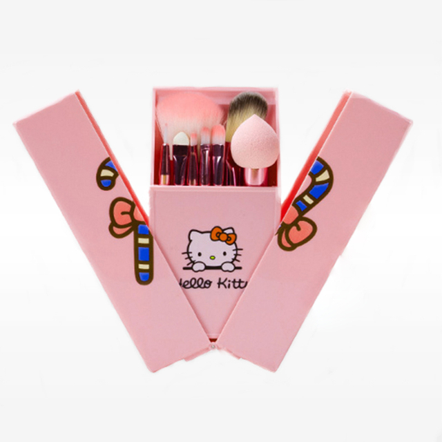 Holographic Makeup Brush Set Packaging