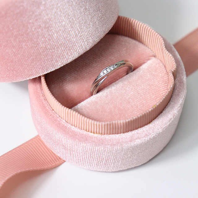 Ring Box with Ribbon