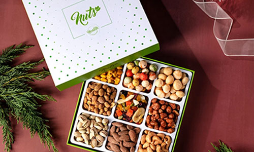 How do you package nuts as a gift? 