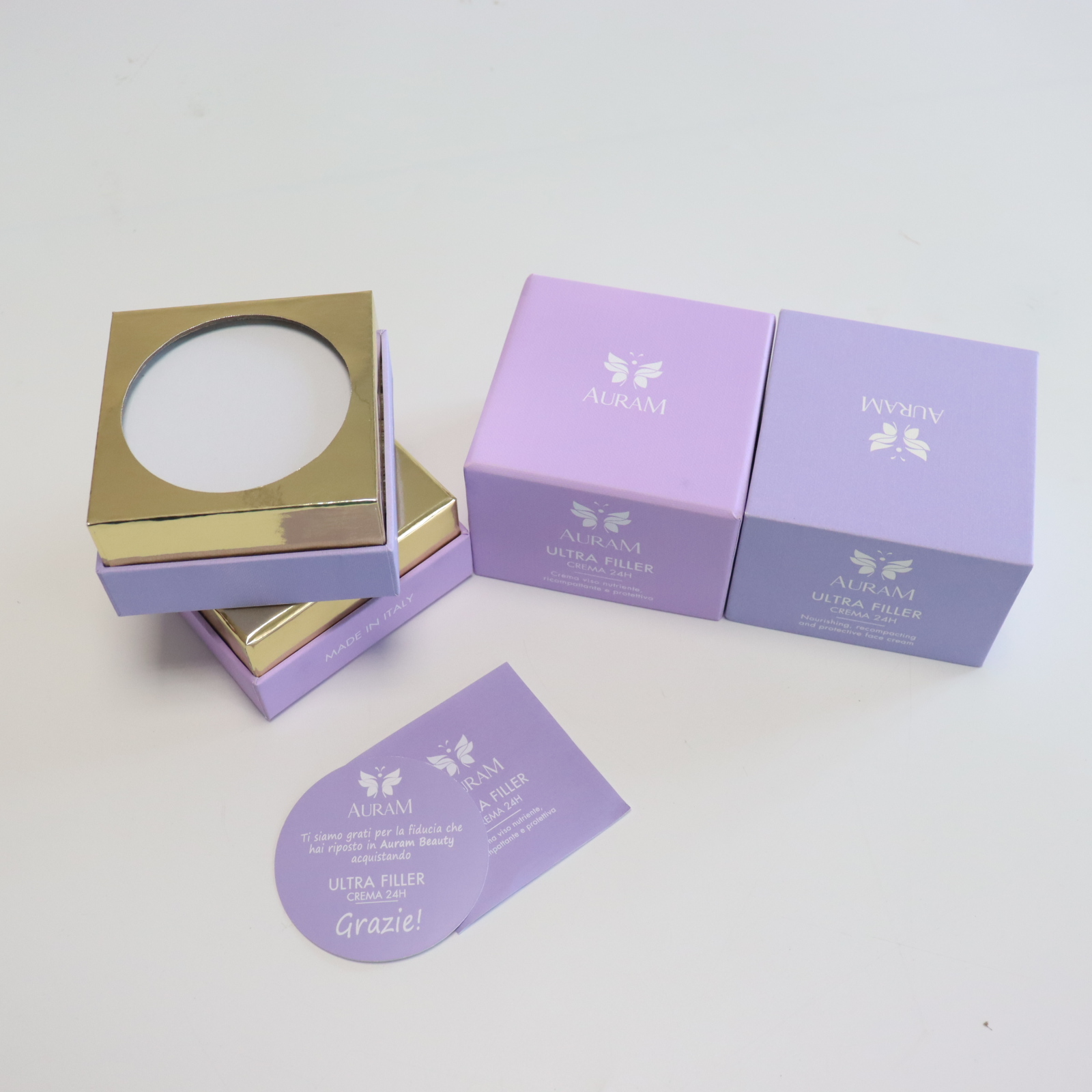 skincare cardboard paper box