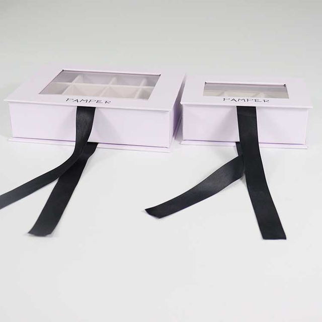 Empty Cardboard Chocolate Boxes