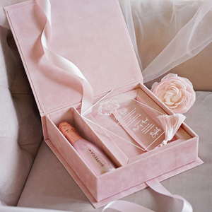 Velvet Wedding Invitation Box