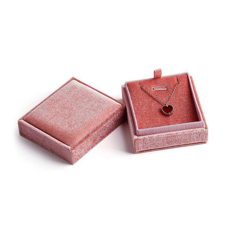 Velvet Necklace Box
